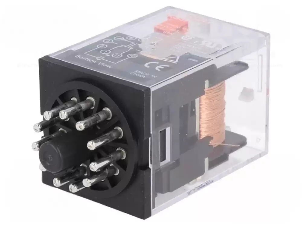 Omron-MKS3P-5 AC24 Relay electromagnetic  3PDT Ucoil 24VAC 