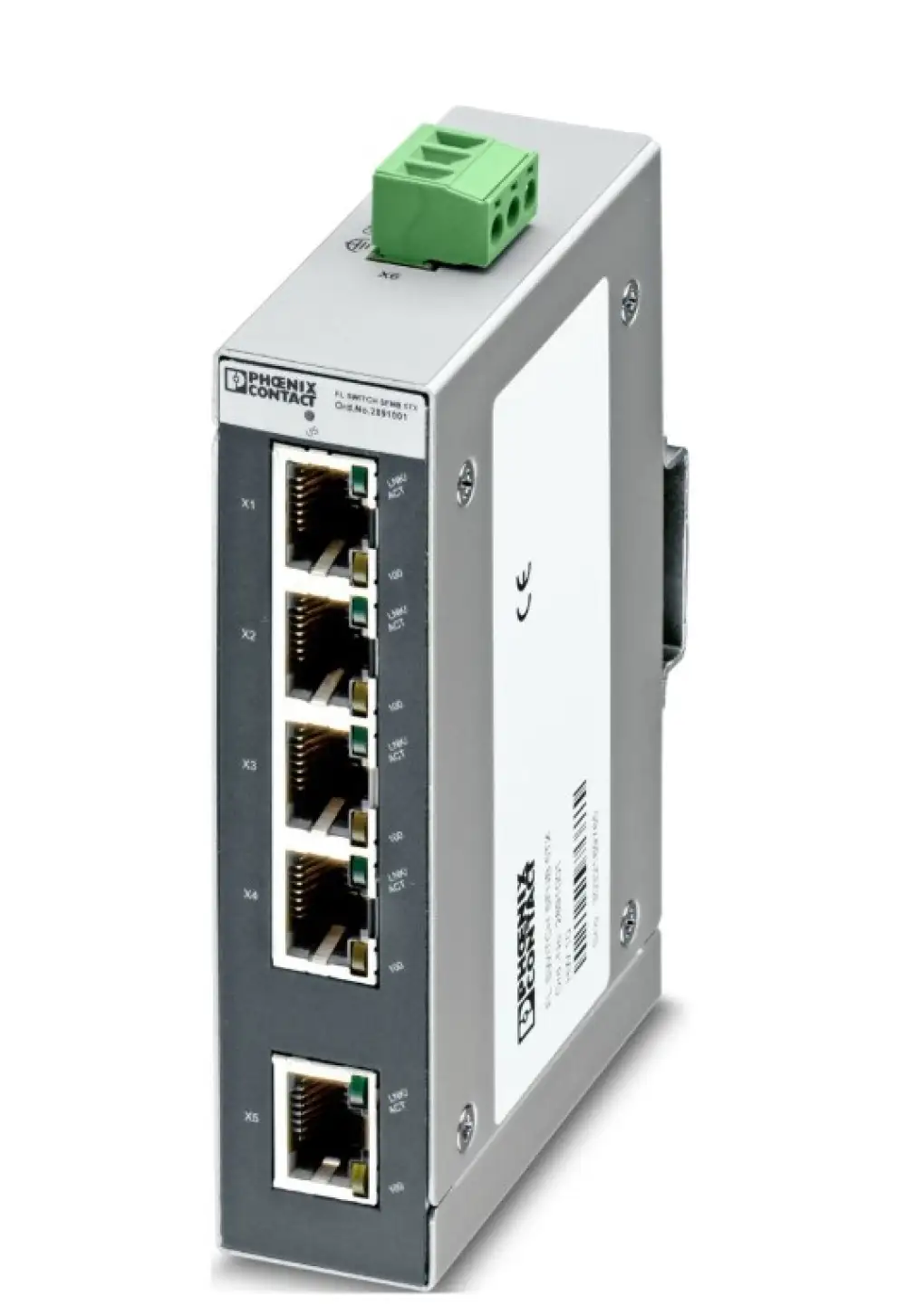 PHOENIX CONTACT FL SWITCH SFNB 5TX Ethernet Switch 5PORT 1248VDC RJ45 2891001