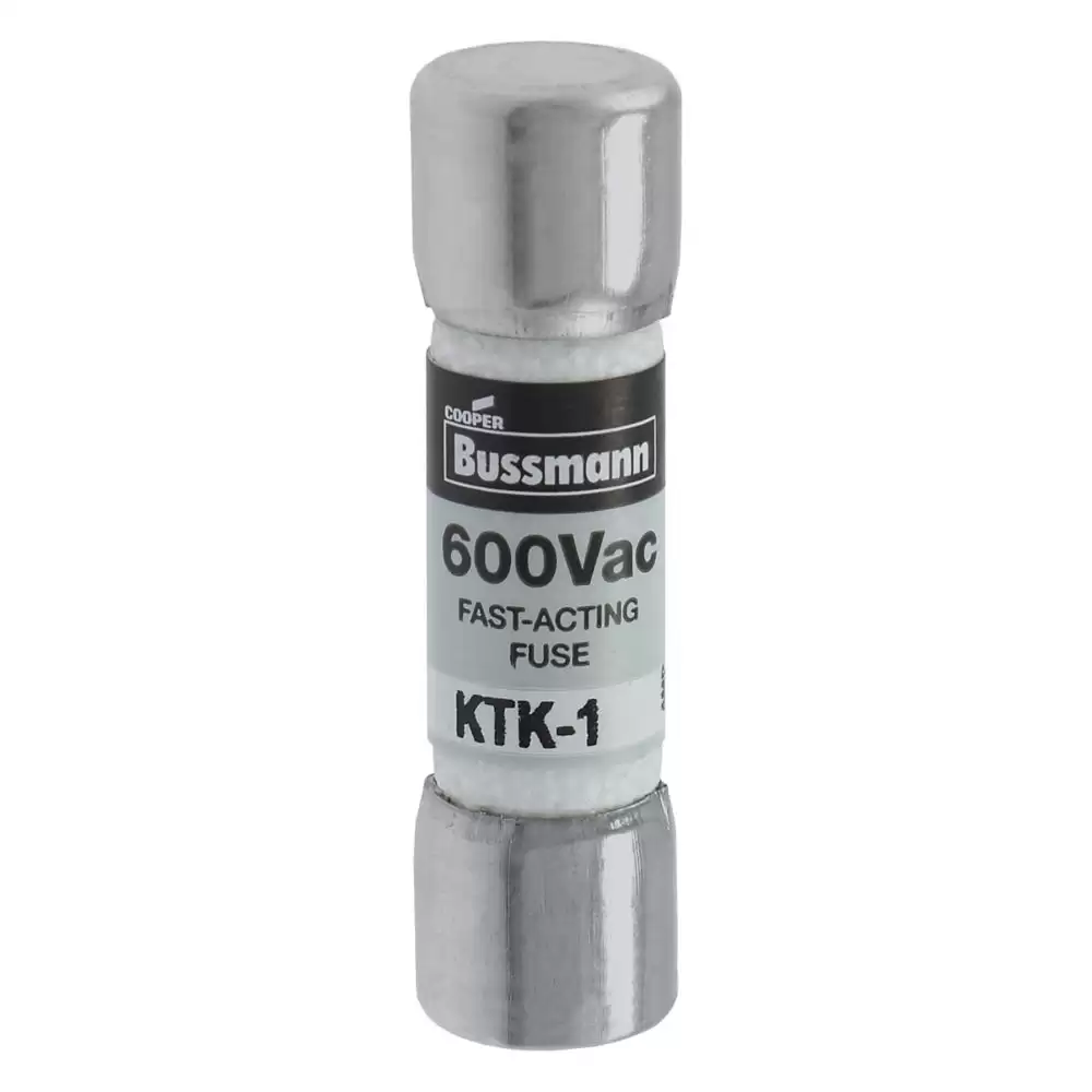 BUSSMANN - KTK-1 LIMITRON Fast-acting 1A Fuse 600V AC 