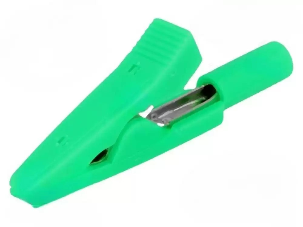 AXIOMET-AX-CR-2PM-G Crocodile clip  10A 60VDC Overall len 41.5mm 