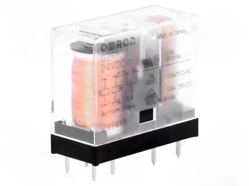 Omron-G2RK-1 24VDC Relay electromagnetic SPDT Ucoil 24VDC 