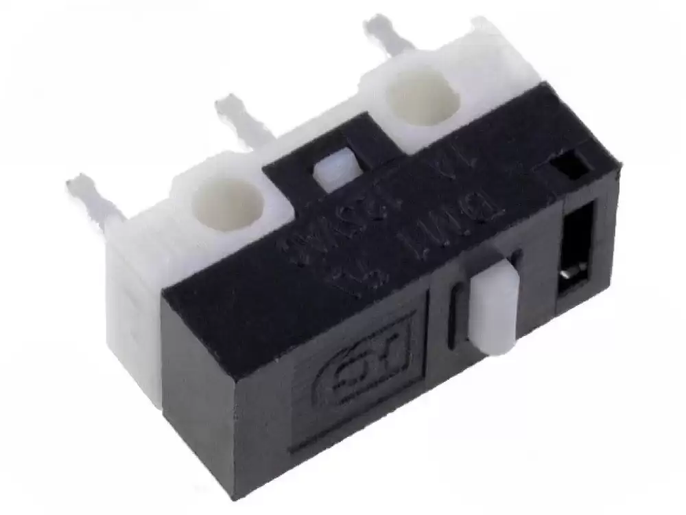 DM1-00P-110-3-CANAL ELECTRONIC microswitch SNAP ACTION 1A125VAC without lever SPDT ON-ON 