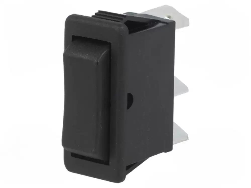 BULGIN-C1522ATMBB |Rocker Switch 16Amp 250VAC SP3T ON-OFF-ON 