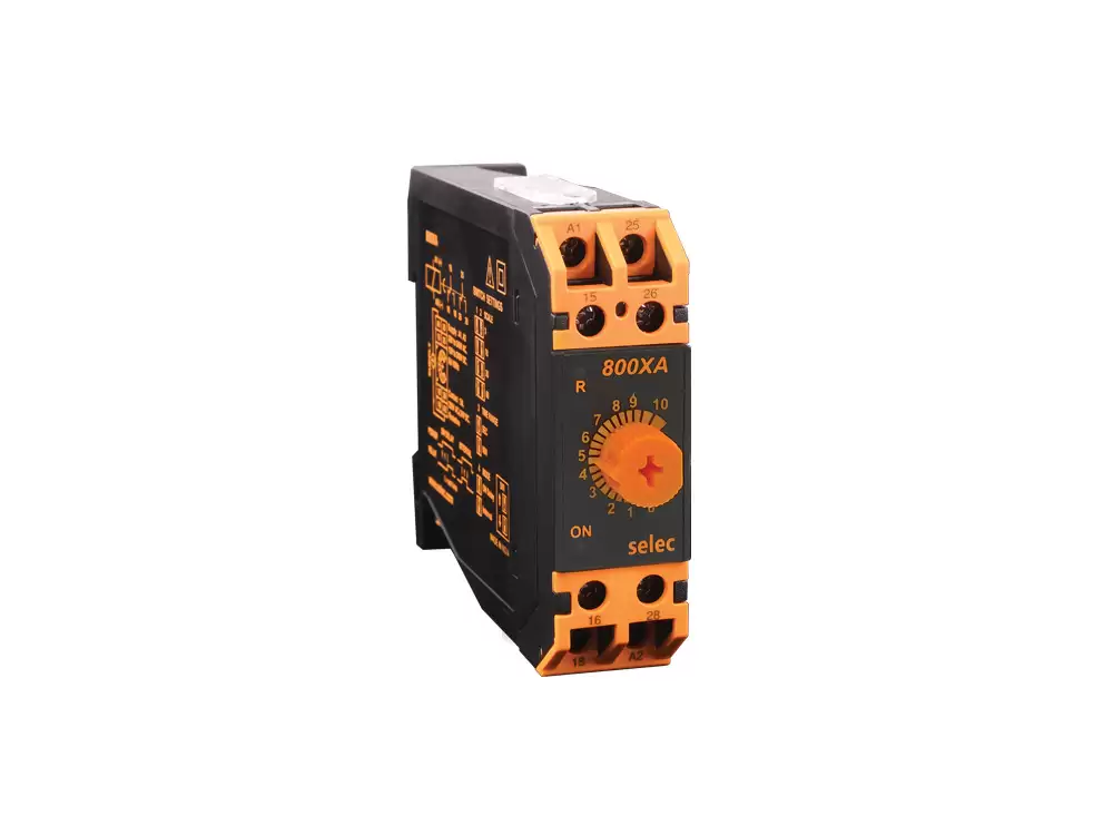 Selec 800XC,Cyclic Timer With Unequal On-Off Time, 6 Time Ranges