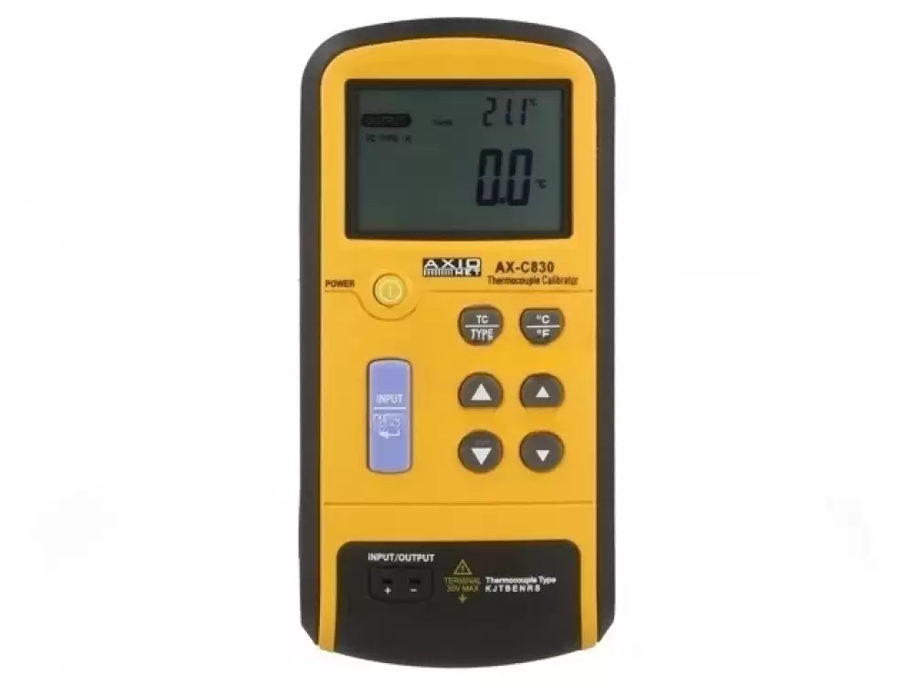 AXIOMET-AX-C830 Calibrator thermocouple Unit C,F 