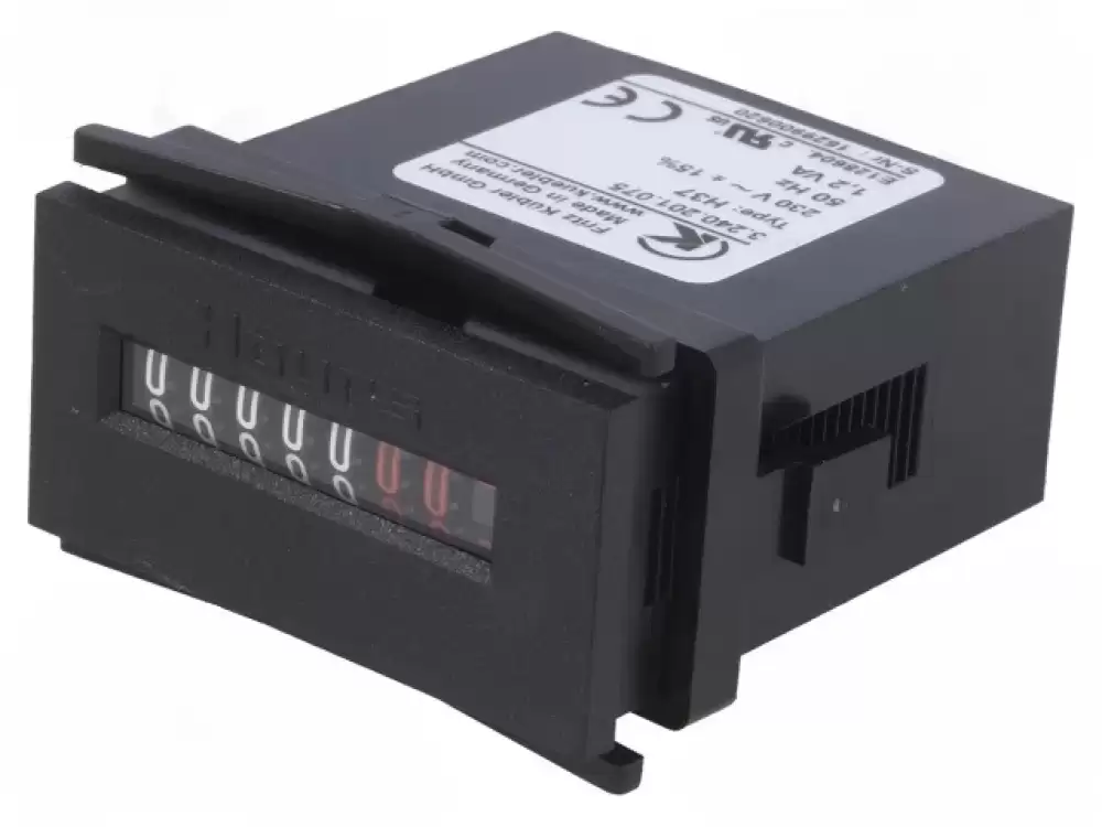 KUBLER-3.240.201.075 Counter electromechanical working time mechanical indicator