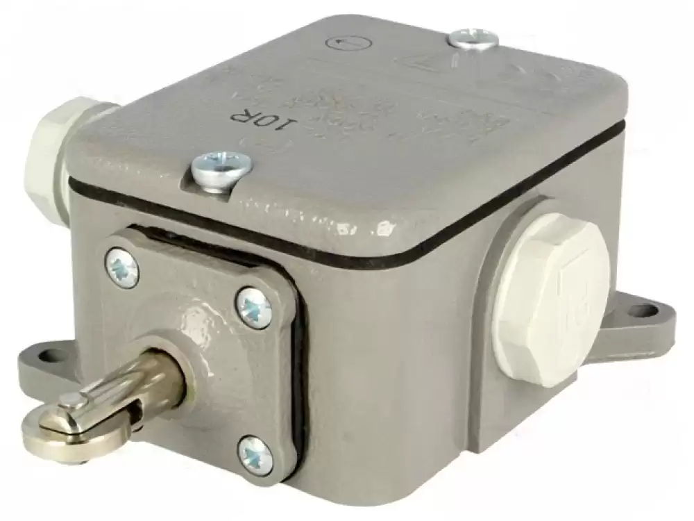 PROMET-LK-10R Limit switch pusher with parallel roller NO + NC 16A IP56