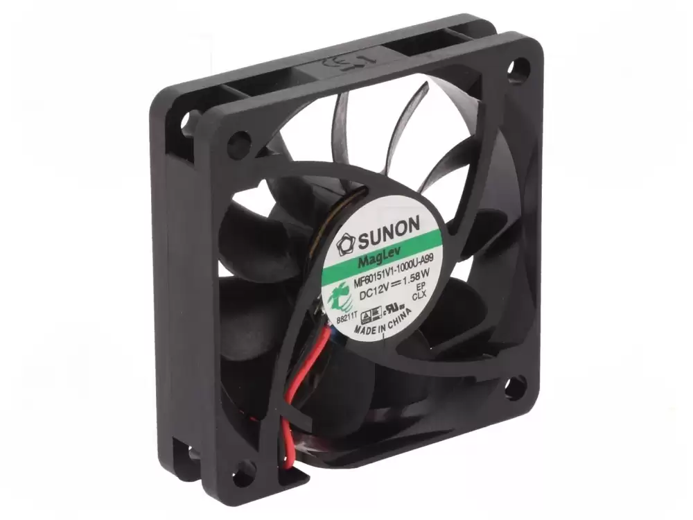  SUNON Cooling Fan- MF60151V1-1000U-A99| 60x60x15  12vDC 2wire 