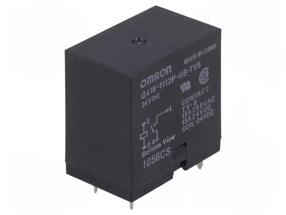 Omron-G4W-1112P-US-TV8 24VDC Relay electromagnetic SPST-NO Ucoil 24VDC 