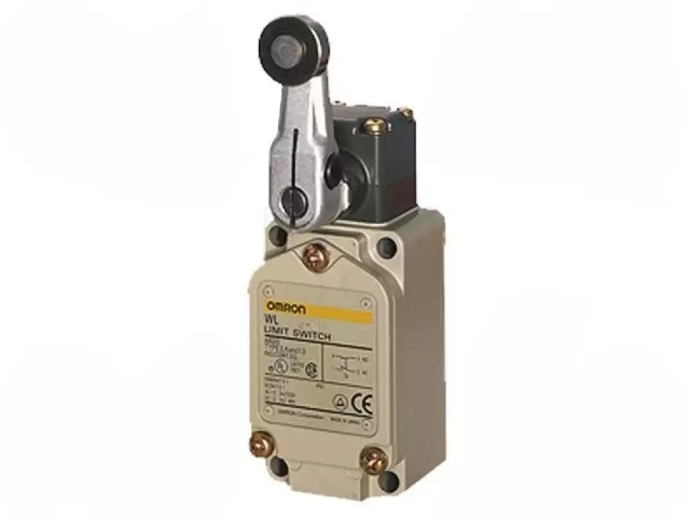 OMRON -WLCA2-G-N Limit switch lever R 38mm, metal roller 17,5mm DPDB 10A
