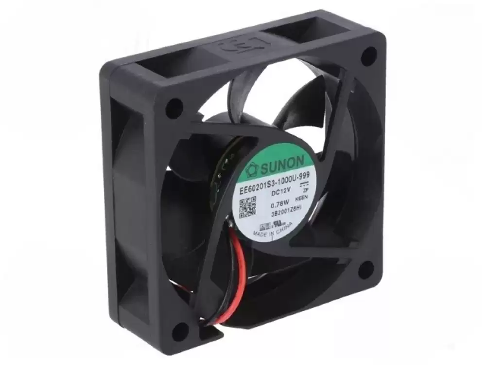 SUNON Cooling Fan- EE60201S3-1000U-999| 60x60x20  12vDC 2wire
