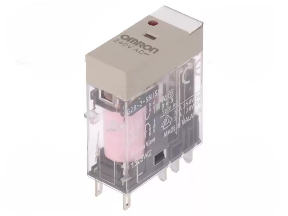 Omron-G2R-2-SN 240VAC S Relay electromagnetic  DPDT Ucoil 240VAC 