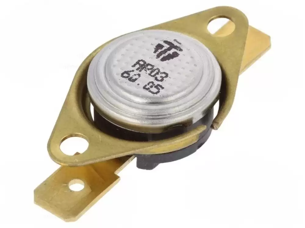 TOMIC-AR03.60.05-W1-S3 Sensor thermostat SPST-NC 60C 16A 250VAC connectors 6,3mm