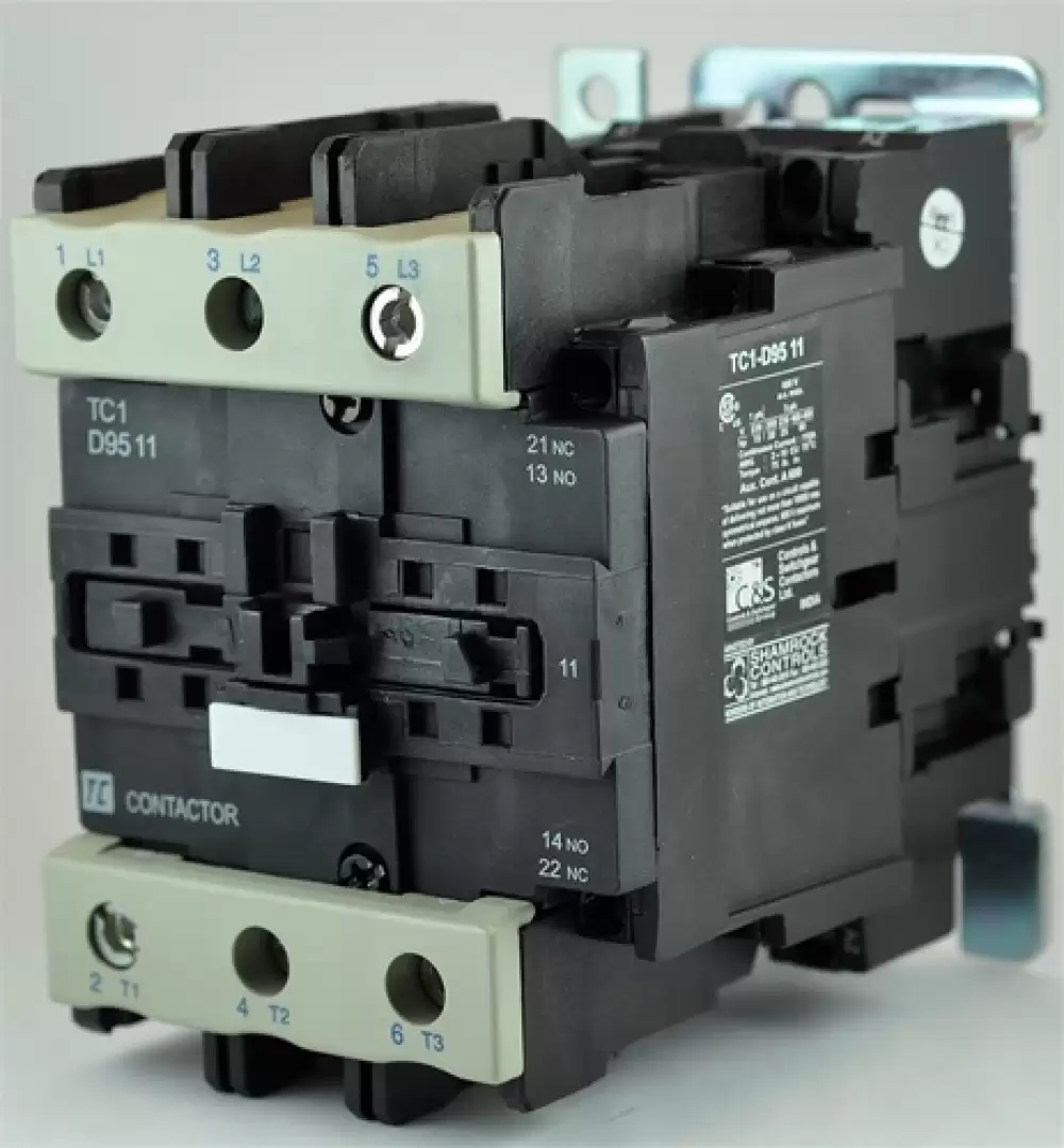 CS CONTACTOR, TC1D9511E-U7, 3POL 95A + 1NO,1NC COIL VOLTAGE 240 MADE IN INDIA