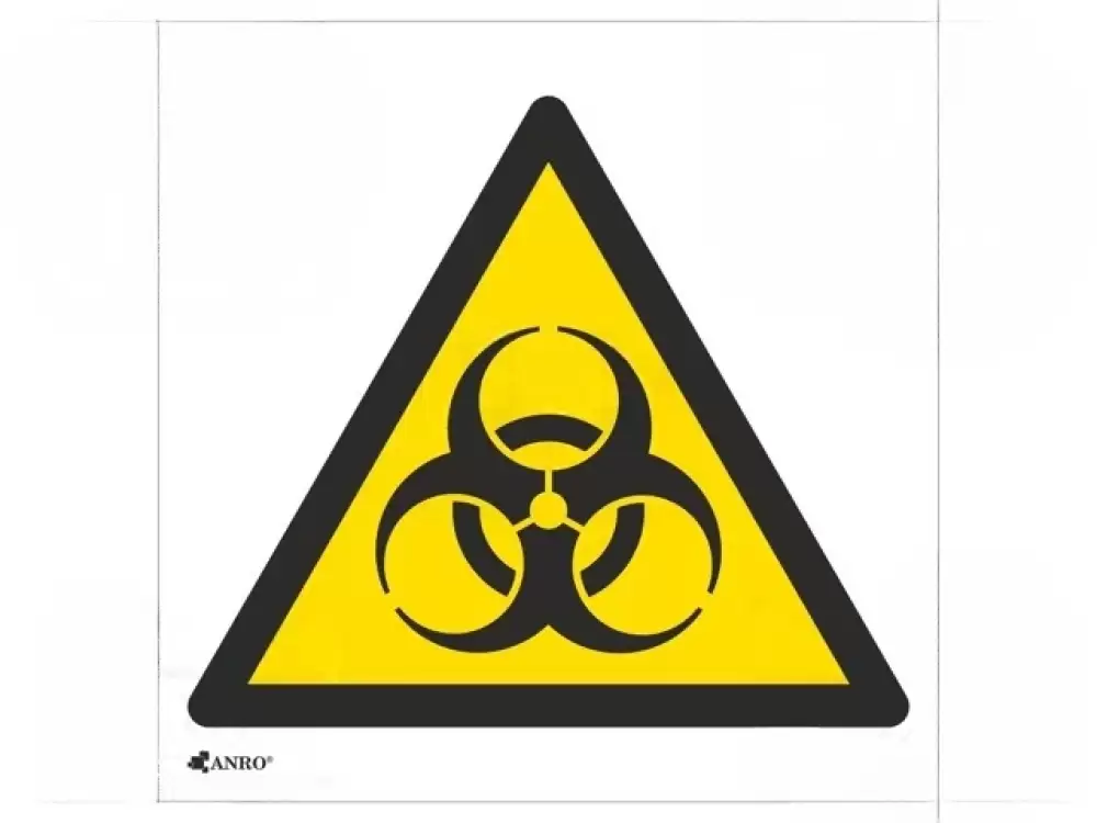 Safety sign-IW009CP| Warning PVC  W200mm H200mm 