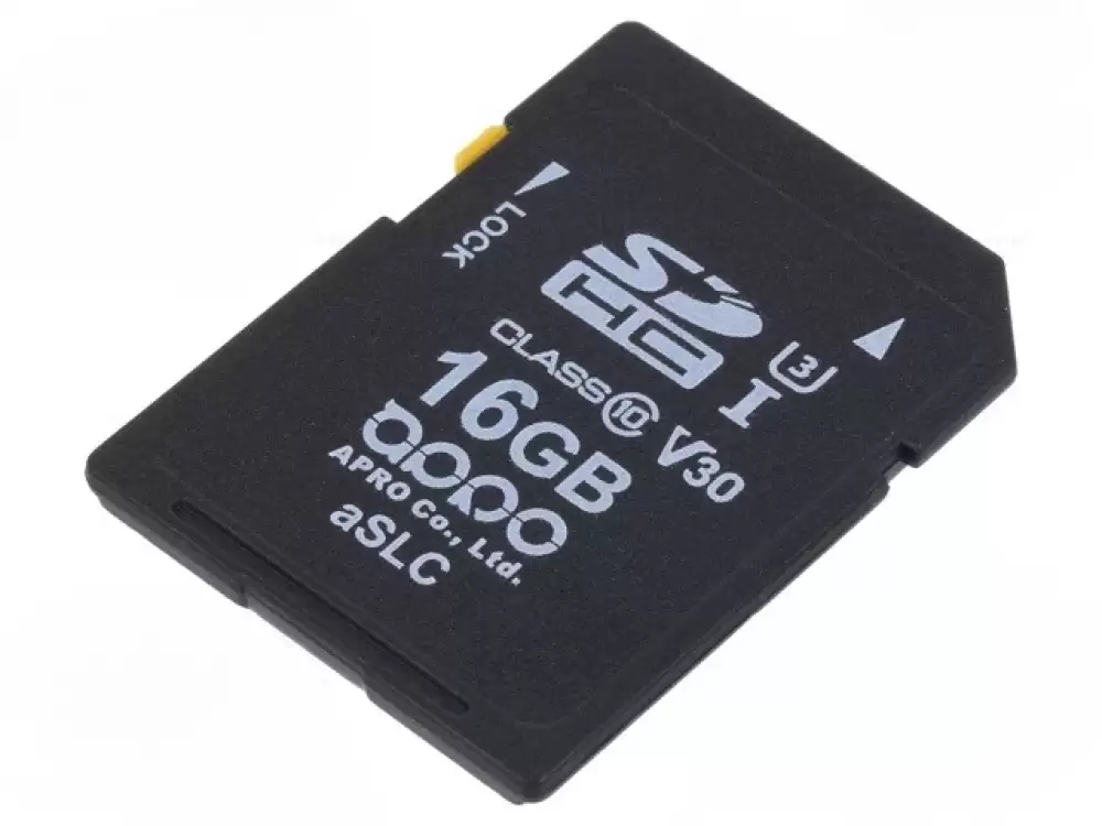 APRO-SPSDH016G-PTCT5AS Memory Card 3D aSLC, SDHC 16GB PHANES-T 