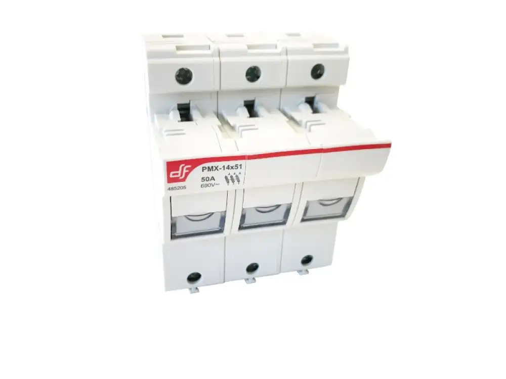 DF ELECTRIC FUSE HOLDER PMX-14X51 485205 50 A AMP 690V 3 POLE 3P 