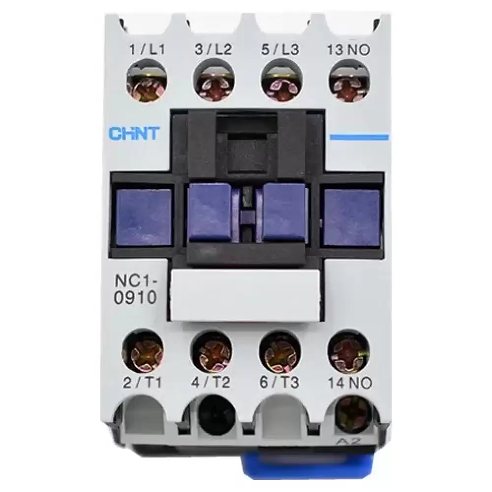 CHINT NC1-0910.  9 Amp contactor coil voltage 220vac 