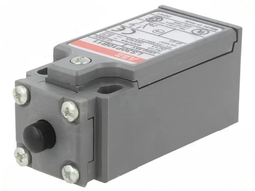 ABB- 1SBV010210R1211 Limit switch pin plunger 8mm NO + NC 10A max.400VAC PG13,5