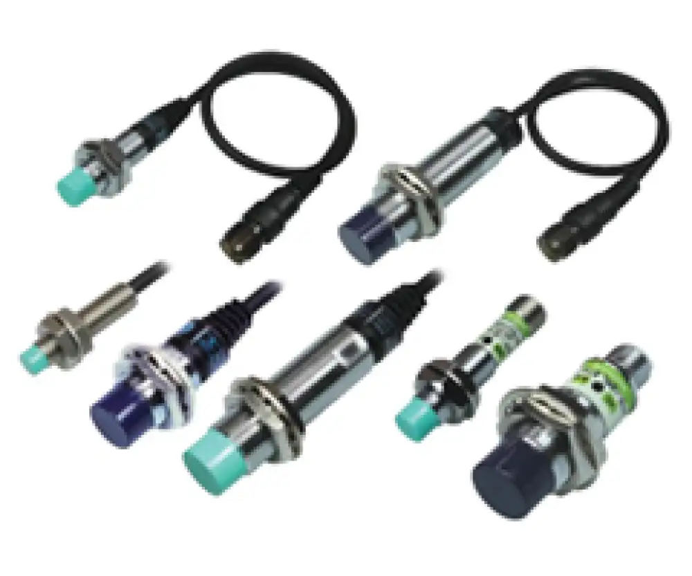 Hanyoung NUX UP12RD-4AA Inductive Proximity Sensor, 12mm Diameter, 4mm Sensing Distance, 100-240VAC
