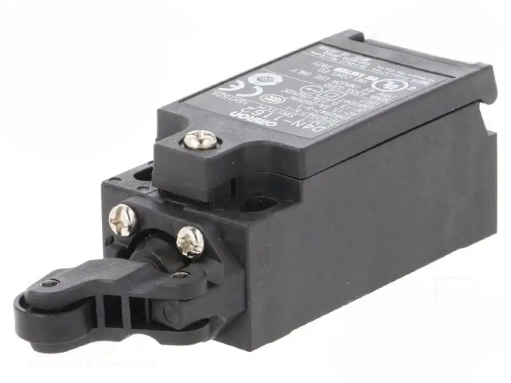 OMRON -D4N-1162 Limit switch lever R 20mm, plastic roller 12mm NO + NC 10A