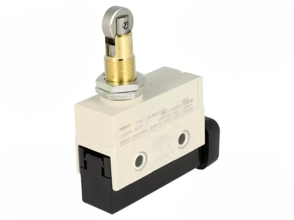 OMRON -D4MC-5020 Limit switch pusher with orthogonal roller SPDT 10A IP67