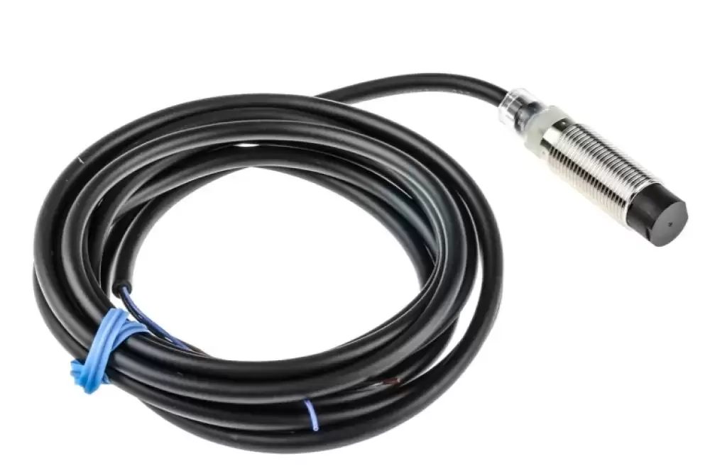 Omron Proximity Sensor Round E2B-M12KN08-WP-C1 2M 12mmx8mm Sensing NPN N0 10-30VDC 2MTR Cable