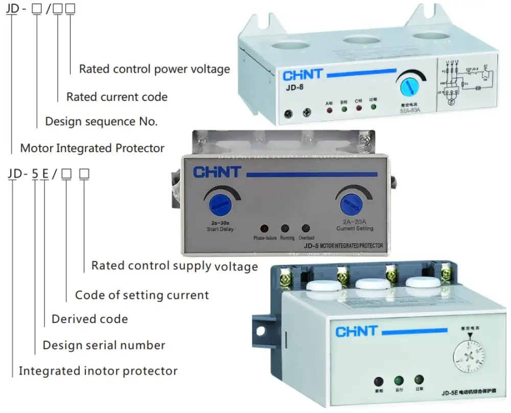 CHINT JD 8 0.5A 25A