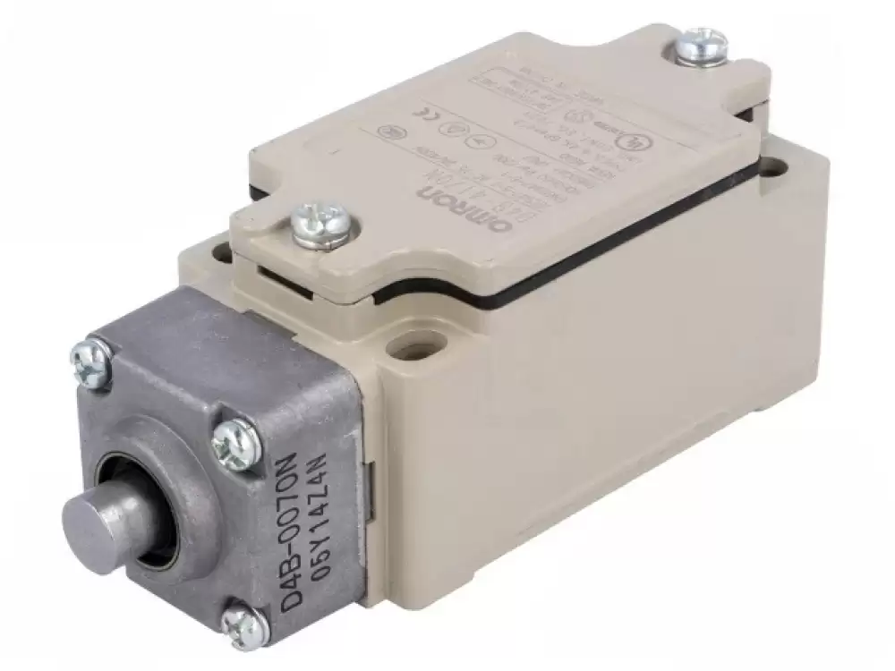 OMRON -D4B-4170N Limit switch pin plunger 9,2mm NO + NC 10A max.400VAC M20