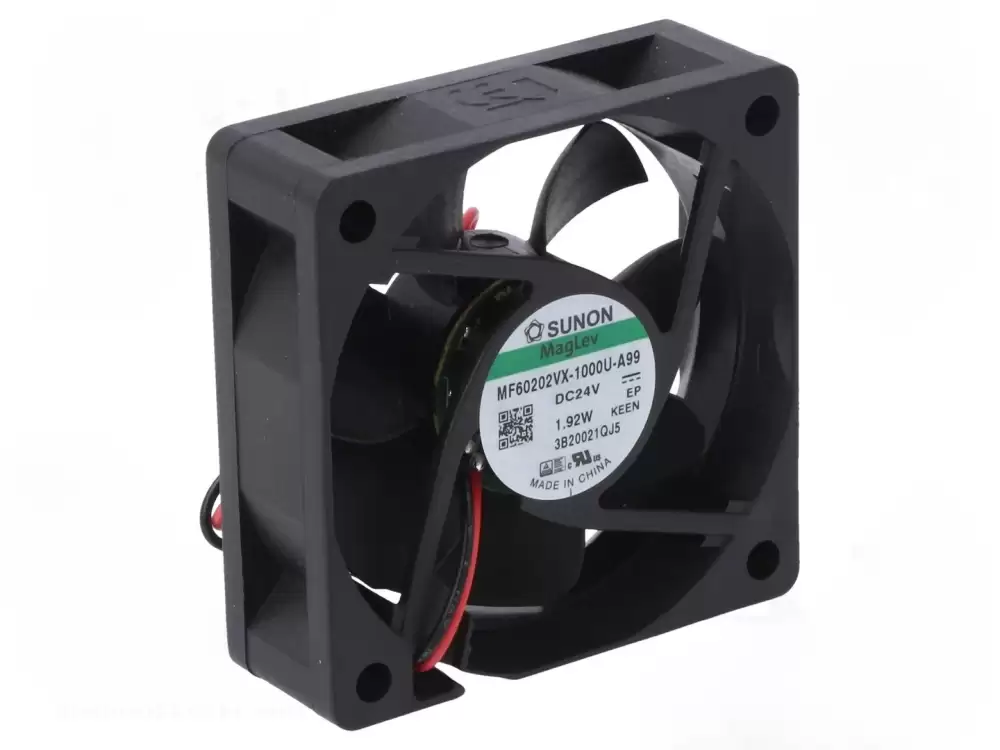 SUNON Cooling Fan- MF60202VX-1000U-A99| 60x60x20  24vDC 2wire 