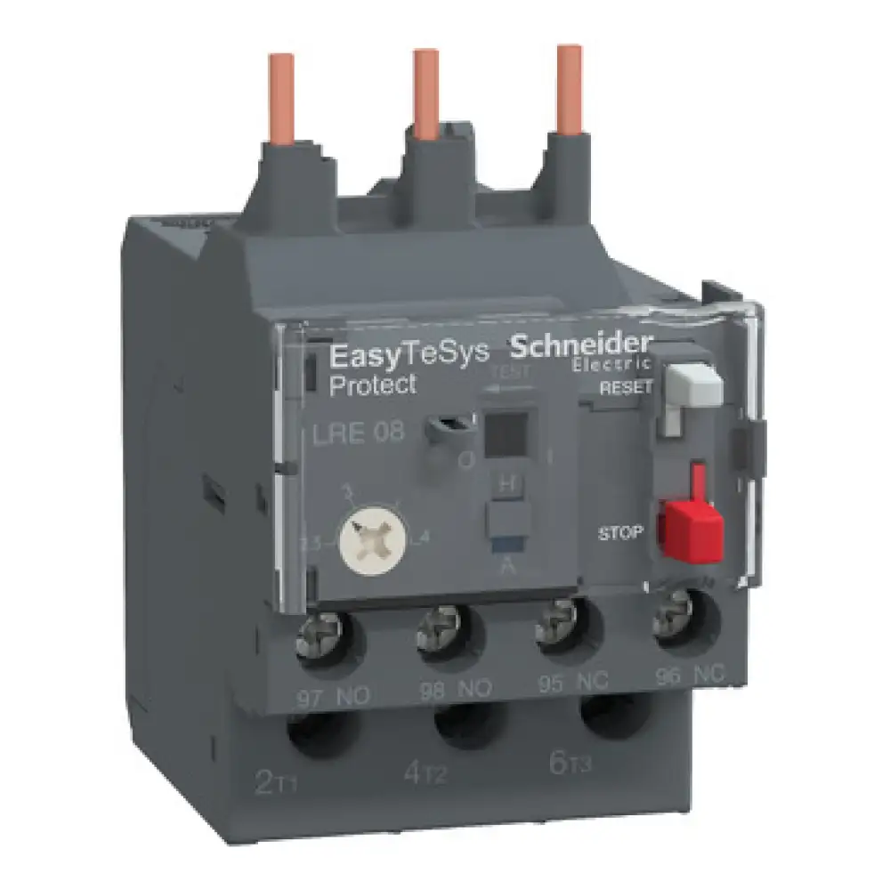 LRE08 EasyPact TVS Overload Relay 2.5....4A SCHNEIDER