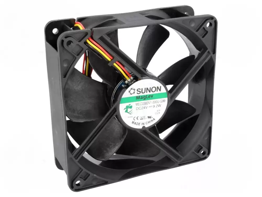SUNON Cooling Fan - MEC0382V1-000U-G99 | 120x120x38  24vDC 3wire 