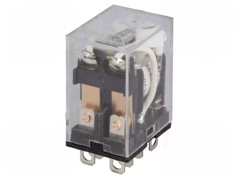 Omron-LY2N 24VDC Relay electromagnetic  DPDT Ucoil 24VDC 
