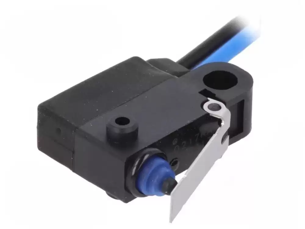 OMRON-D2HW-C213MR microswitch SNAP ACTION 0.1A 125VAC 2A12VDC with lever  