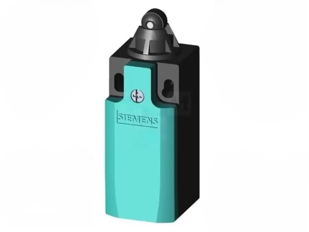 SIEMENS Limit switch plastic roller 10mm NO + NC 10A max.400VAC 3SE5232-0HD03