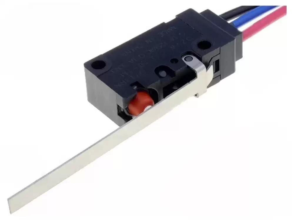 OMRON-D2VW-01L1B-1M microswitch SNAP ACTION 0.1A125VAC 0.1A30VDC with lever 