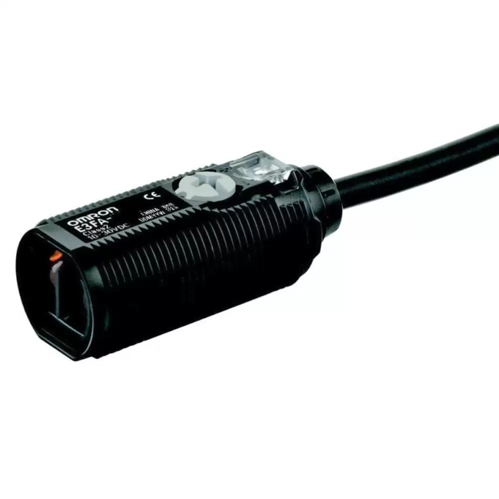 OMRON E3FA-DN11 2M.NPN 100mm Sensing,10-30VDC.