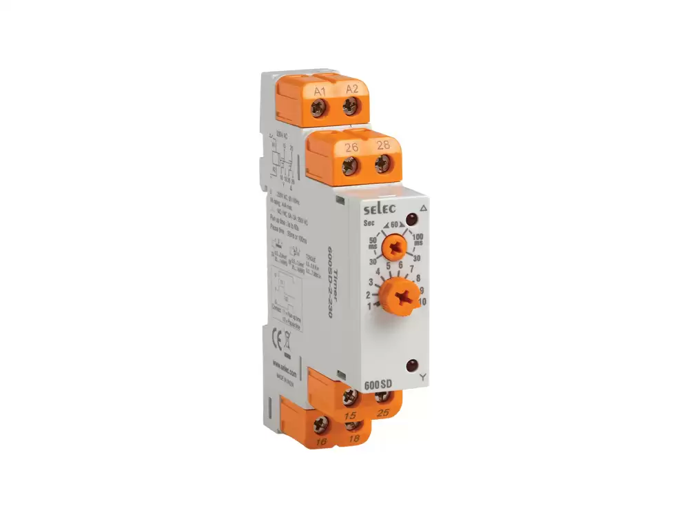 Selec 600SD,Star Delta Function Timer