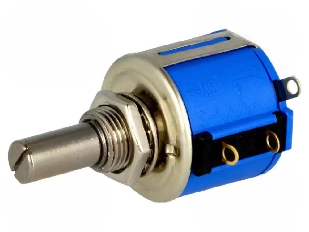 BOURNS-3540S-1-102L Potentiometer shaft multiturn 1k 2W 