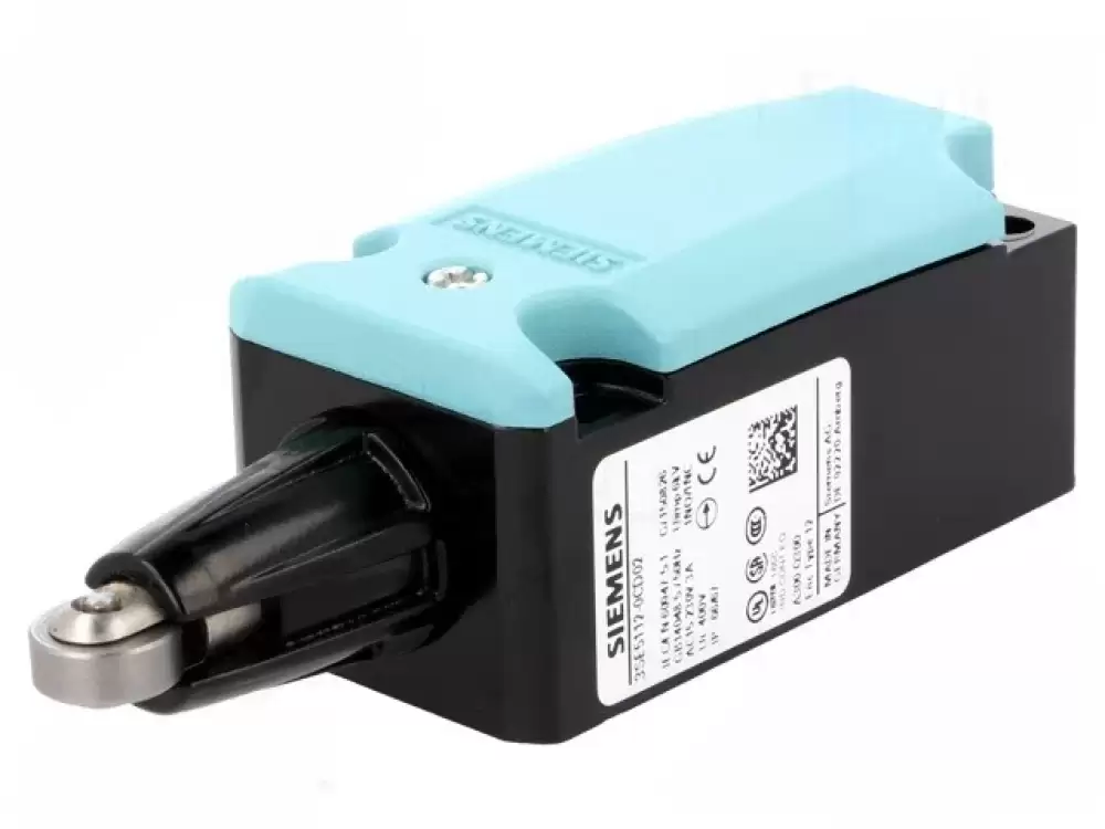 SIEMENS -3SE5112-0CD02 Limit switch steel roller 13mm NO + NC 10A max.400VAC IP66