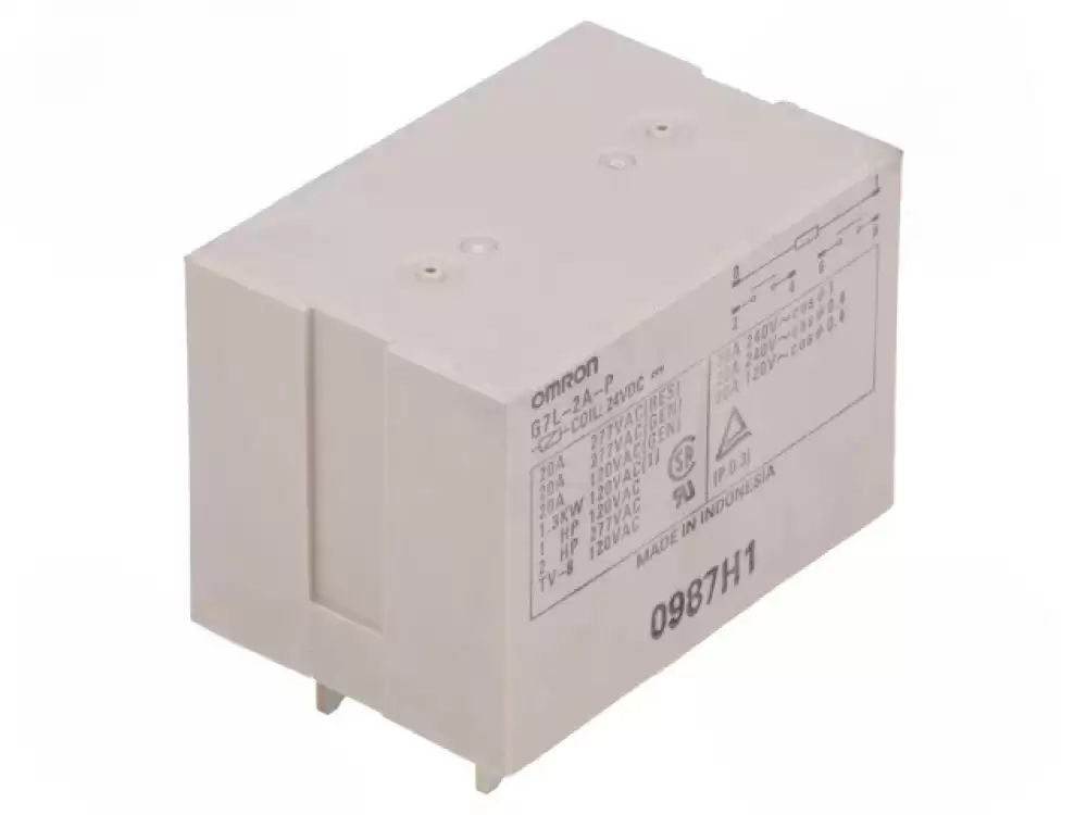 Omron-G7L-2A-P 24VDC Relay electromagnetic DPST-NO Ucoil 24VDC 