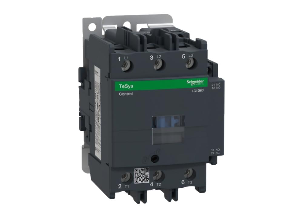 LC1D80BD Schneider contactor coil voltage 24VDC