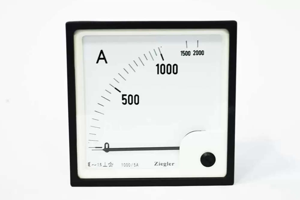 ZIEGLER AMMETER EQ72 405A x2 IP52 90DEG CL-1.5, DE 72