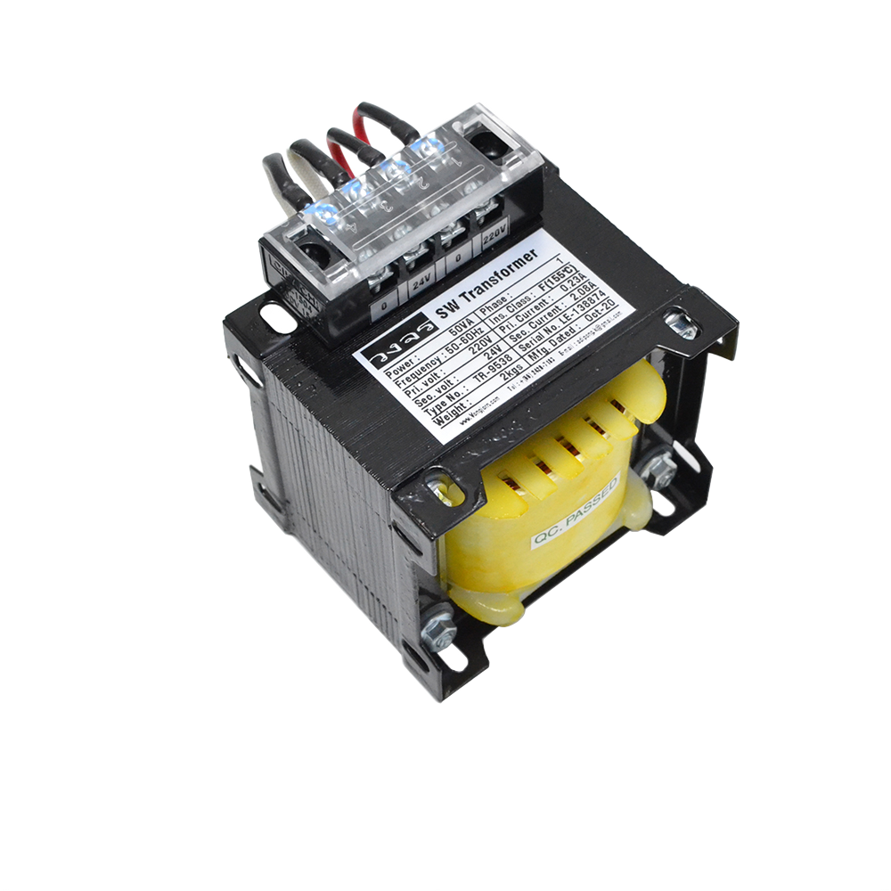 Transformer 50VA Input 220VAC  Output 24VAC