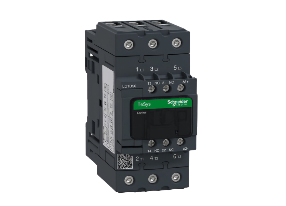LC1D50BD Schneider contactor coil voltage 24VDC